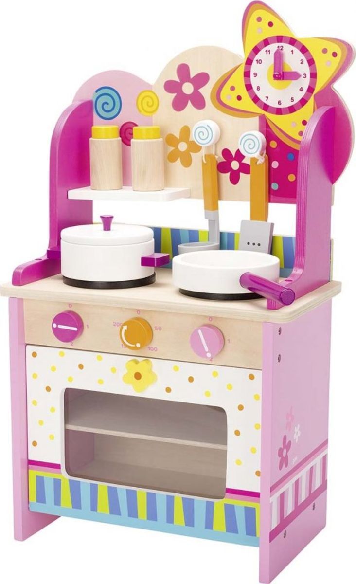 Ourbaby kuchyňka Susibelle 17301-0 růžová žlutá - obrázek 1