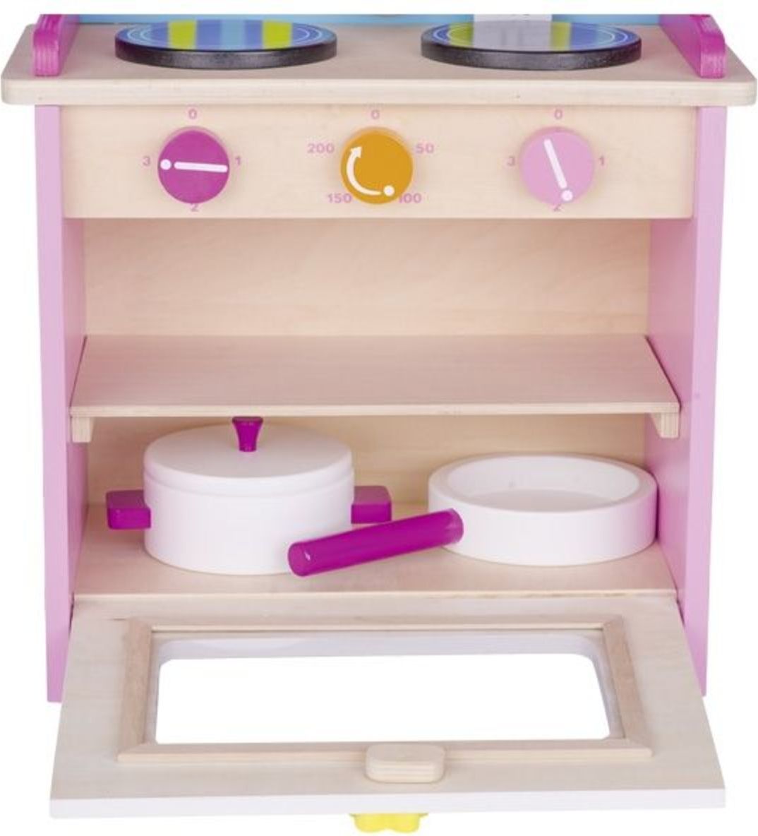 Ourbaby kuchyňka Susibelle 17301-0 růžová žlutá - obrázek 2