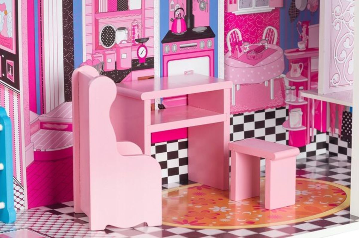 EcoToys Domeček pro panenky Miami - obrázek 4