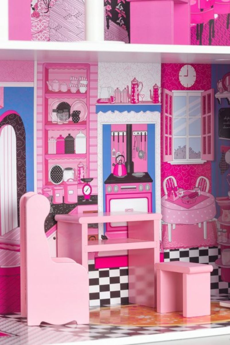 EcoToys Domeček pro panenky Miami - obrázek 5