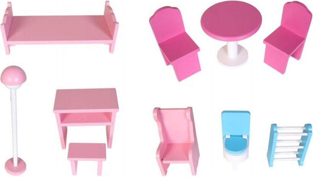 EcoToys Domeček pro panenky Miami - obrázek 7