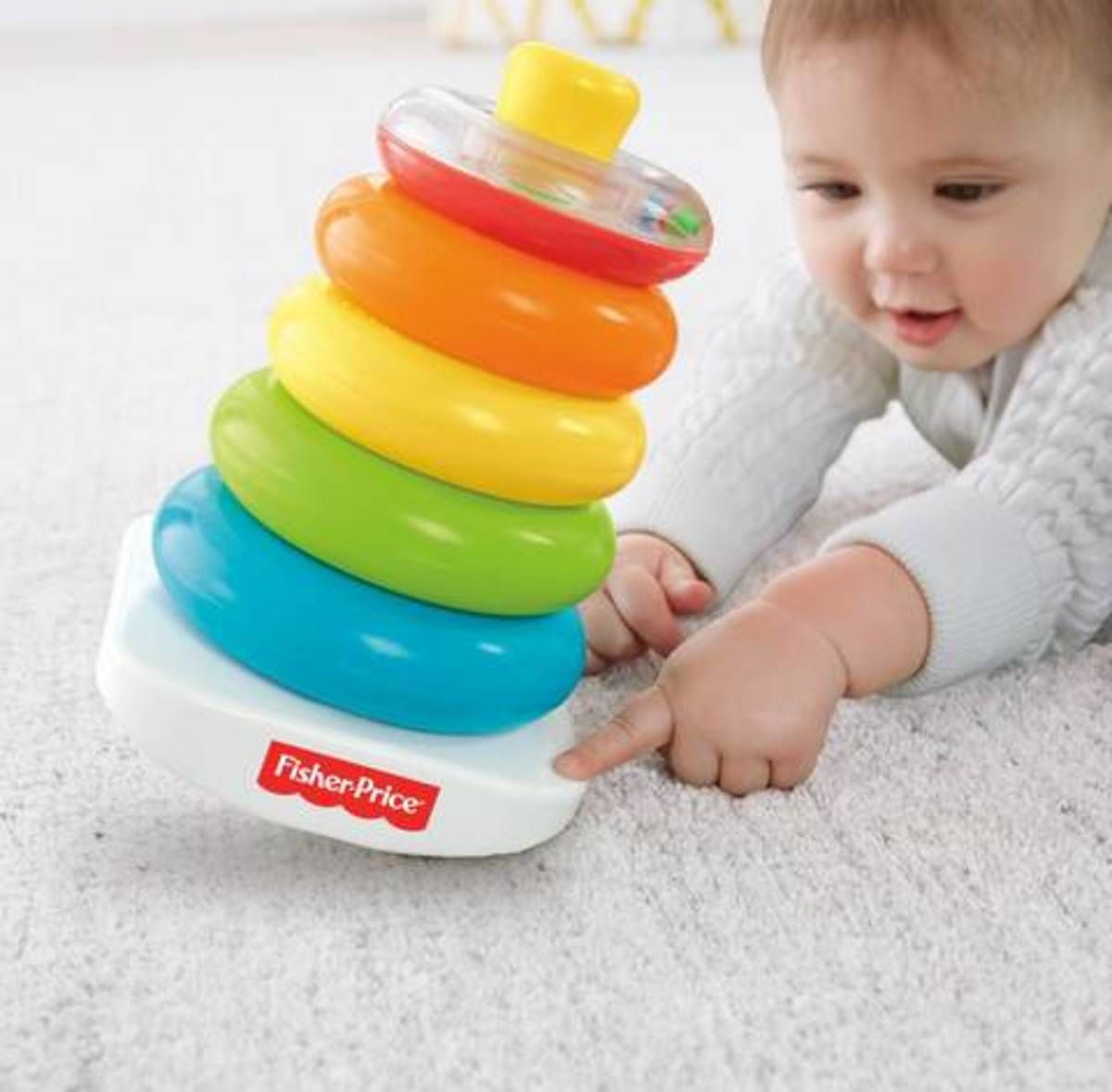 Fisher Price Kroužky na tyči - obrázek 3