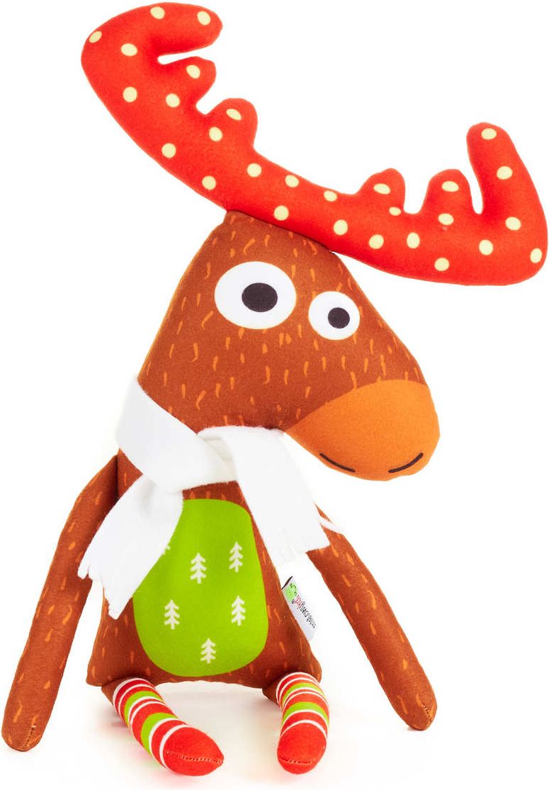 Textilní hračka Sob Rudolf - obrázek 2