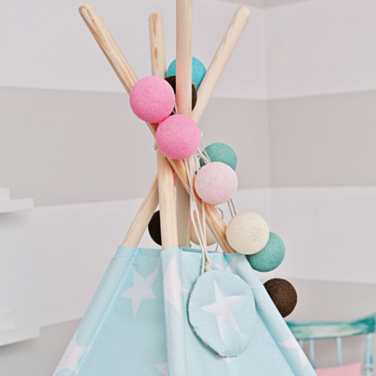 Teepee Azurový sen teepee + podložka - obrázek 4