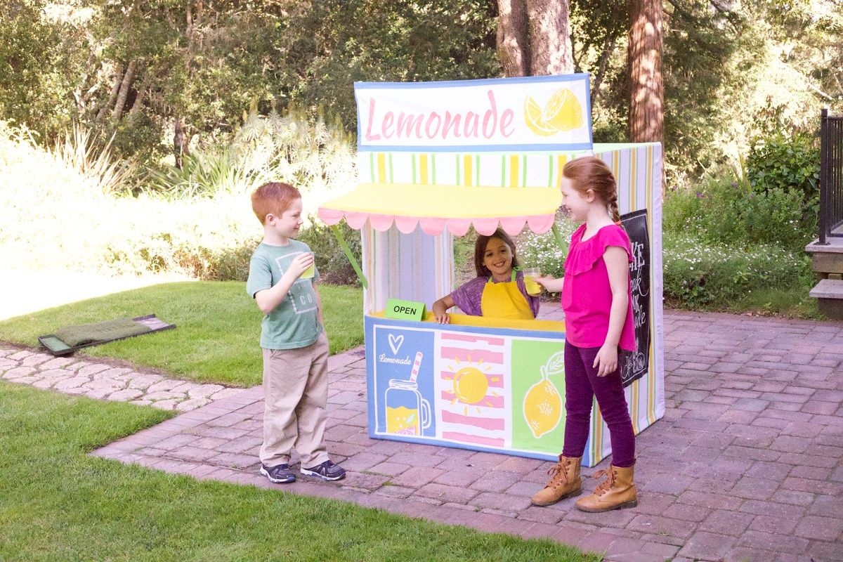 Dětský hrací domeček Stánek s limonádou 370037 - obrázek 2