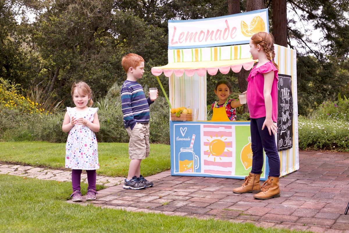 Dětský hrací domeček Stánek s limonádou 370037 - obrázek 3