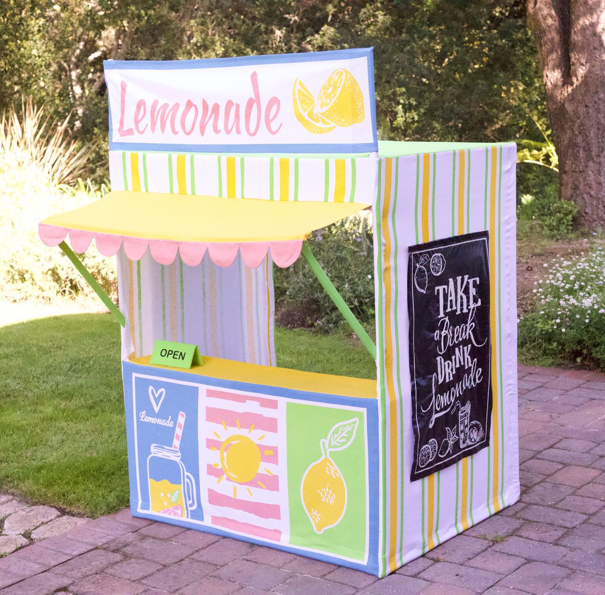 Dětský hrací domeček Stánek s limonádou 370037 - obrázek 4