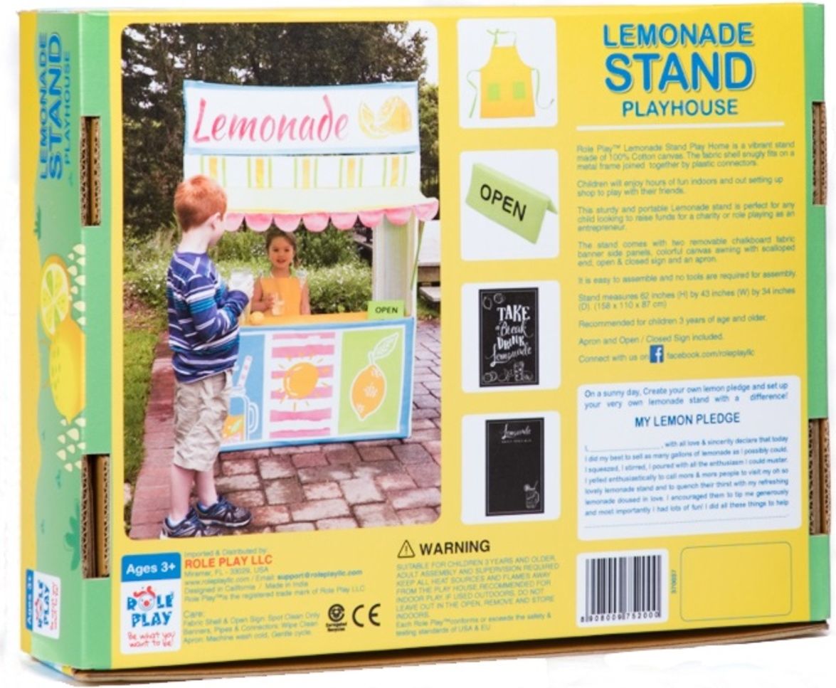 Dětský hrací domeček Stánek s limonádou 370037 - obrázek 9