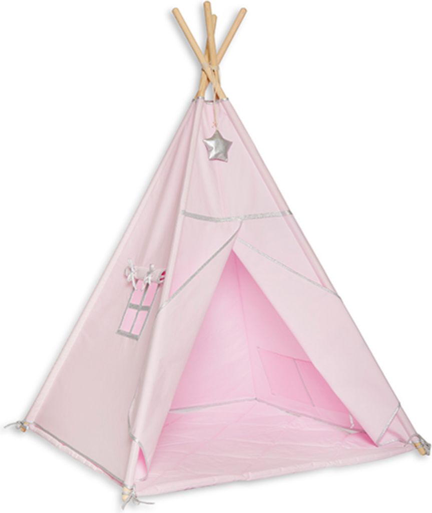 Teepee s podložkou Silver Pink - obrázek 4