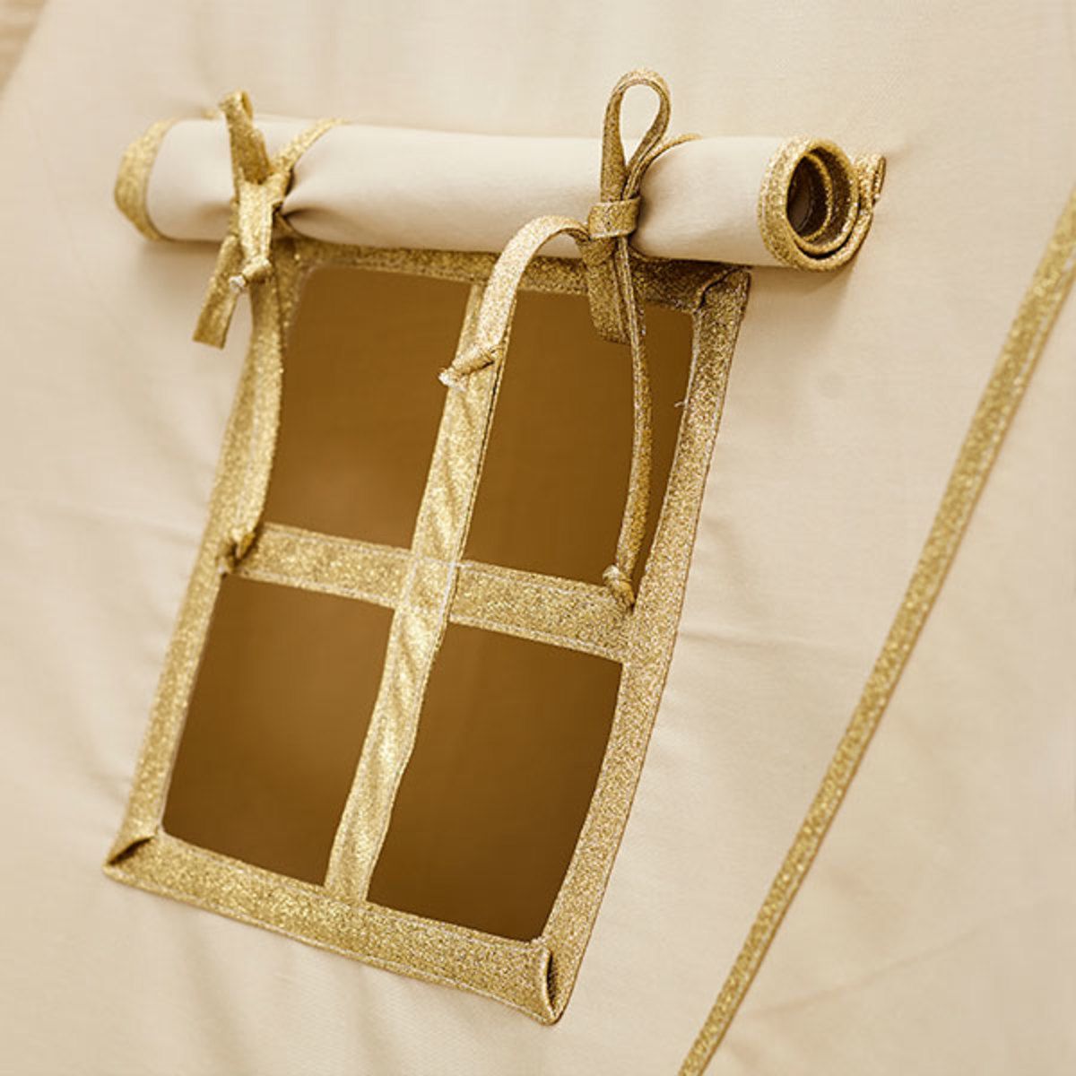 Teepee s podložkou Gold Ecru - obrázek 4