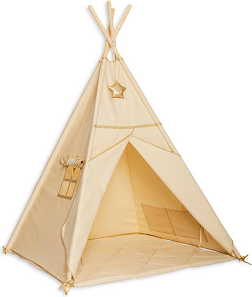 Teepee s podložkou Gold Ecru - obrázek 6
