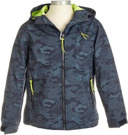 Nickel sportswear chlapecká softshellová nepromokavá bunda 140 modrá - obrázek 1