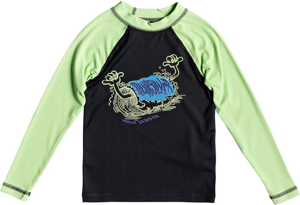 Quiksilver chlapecká lycra Bubble Dreams SS 110 zelená - obrázek 1