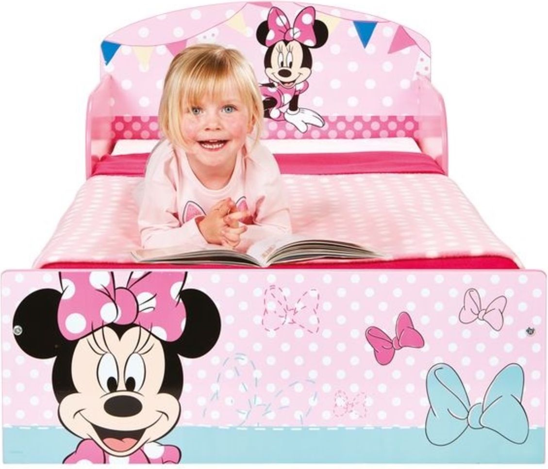 Dětská postel Ourbaby Minnie Mouse 2 růžová 140x70 cm - obrázek 3