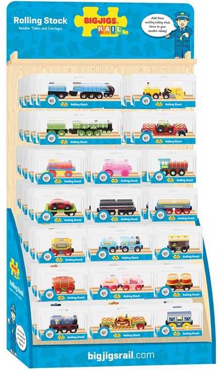 Bigjigs Rail Vozový park startovací set - obrázek 1