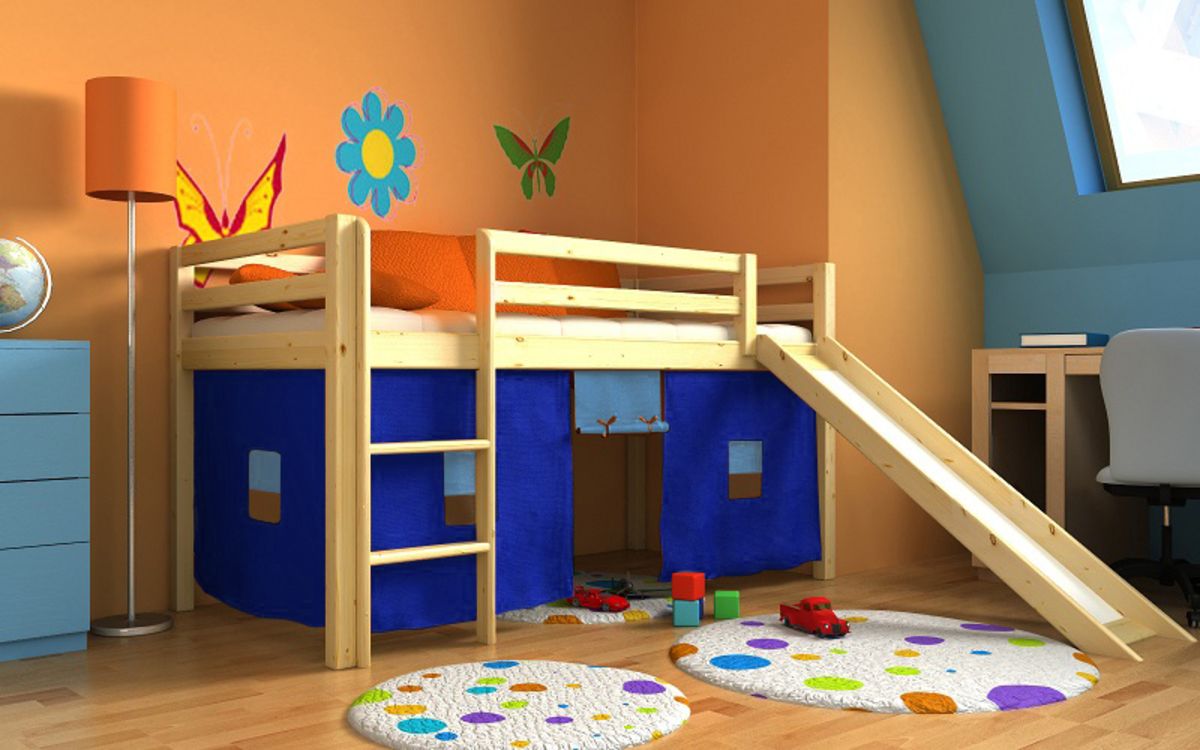 Dětská postel Ourbaby Modo přírodní 180x80 cm - obrázek 3
