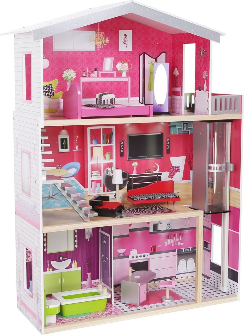 EcoToys Domeček pro panenky Malibu - obrázek 1