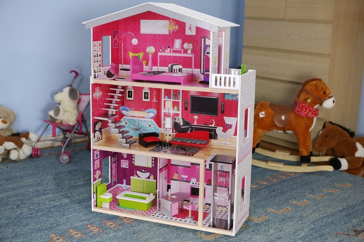 EcoToys Domeček pro panenky Malibu - obrázek 2