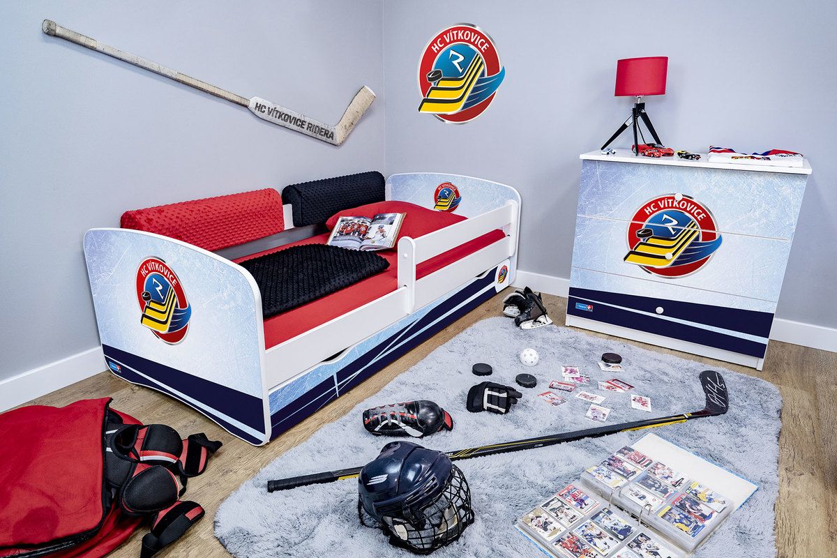 Hokejový pokojíček - HC VÍTKOVICE RIDERA komoda - obrázek 1