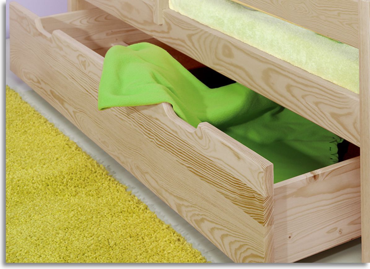 Dětská postel Ourbaby Guardy Beech buk 140x70 cm - obrázek 2