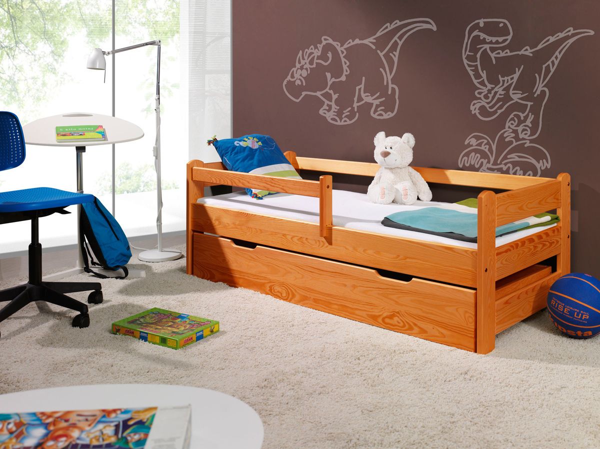 Dětská postel Ourbaby Guardy Alder olše 160x70 cm - obrázek 1