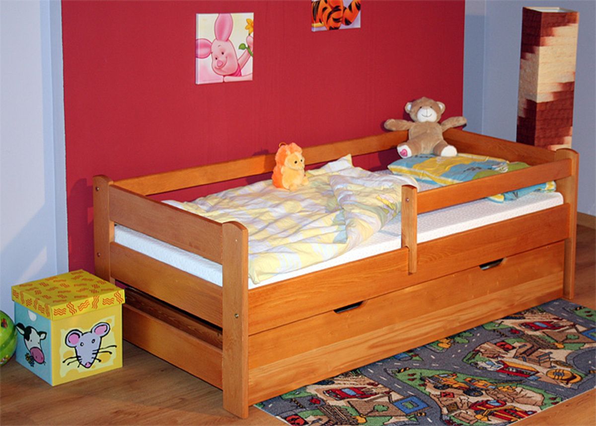 Dětská postel Ourbaby Guardy Alder olše 160x70 cm - obrázek 2