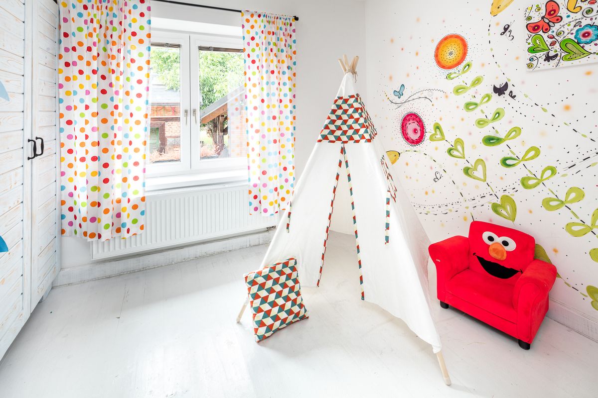 Teepee Indián s polštářem - obrázek 1