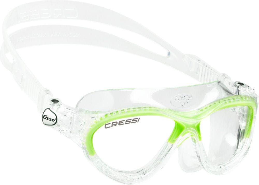 Cressi Brýle plavecké MINI COBRA, trans/růžová - obrázek 1