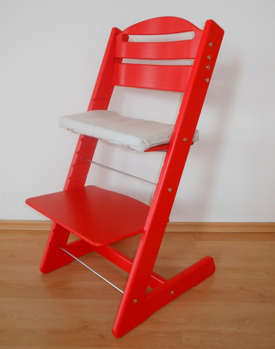 Rostoucí židle Jitro Baby červená - obrázek 1