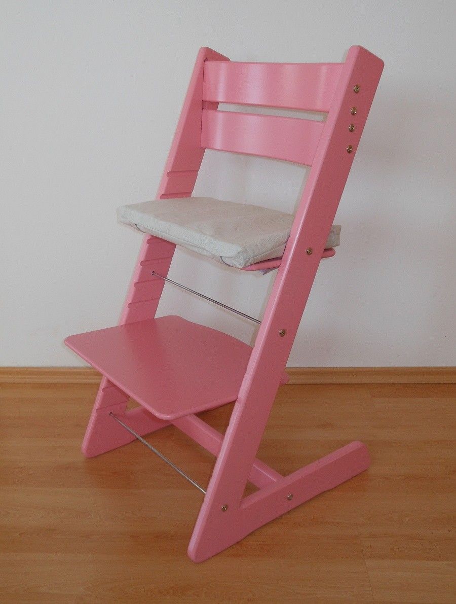 Rostoucí židle Jitro Klasik růžová - obrázek 1