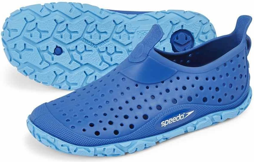 Speedo Boty do vody Jelly Junior Blue/Blue 12 - obrázek 1