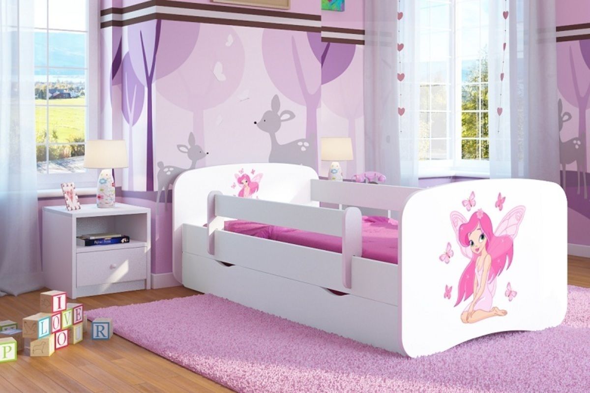 Dětská postel Ourbaby Leny bílá 180x80 cm - obrázek 1