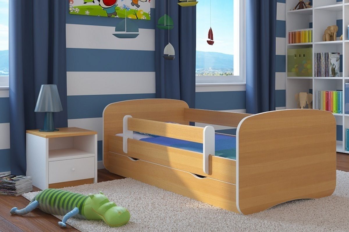 Dětská postel Ourbaby LOKI buk 160x80 cm - obrázek 1