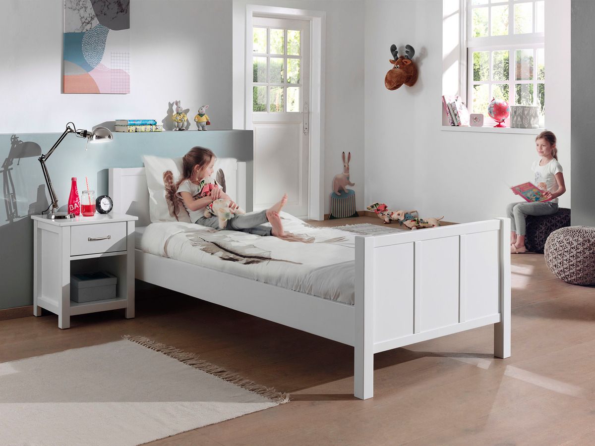 Dětská postel VIPACK FURNITURE Stella bílá 200x90 cm - obrázek 2