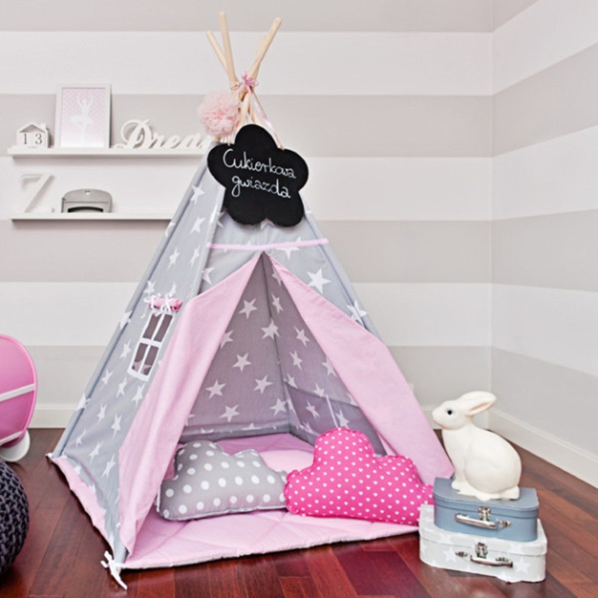 Teepee Sladká hvězda teepee + podložka - obrázek 1