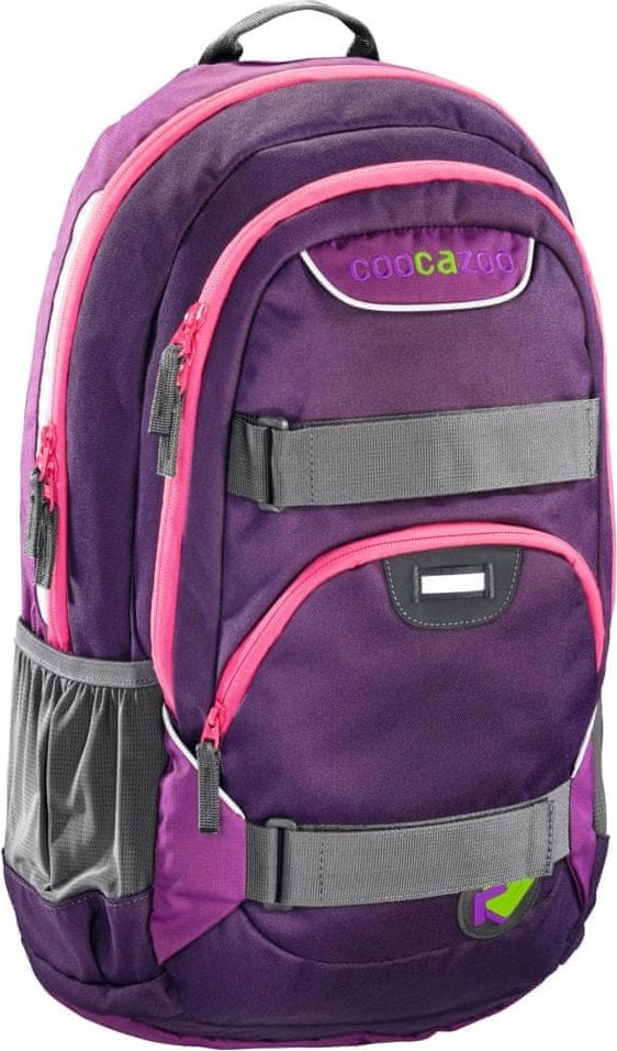 CoocaZoo Školní batoh Rayday, Purple Magentic - obrázek 1