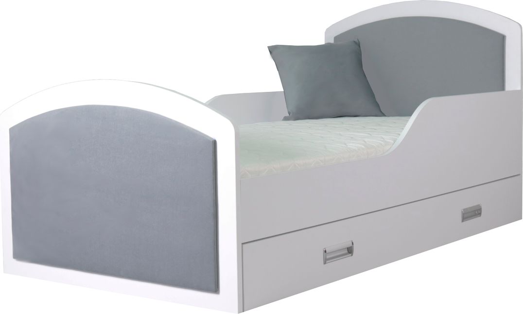 Dětská postel Ourbaby Casablanca šedá 200x90 cm - obrázek 1