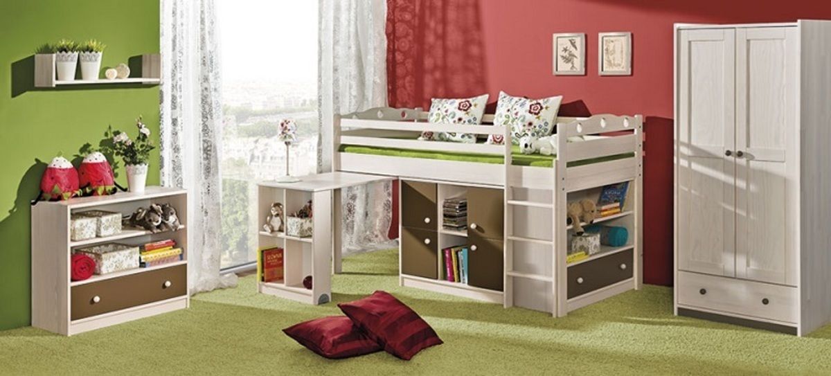 Dětská postel Ourbaby Kamil bílá 200x90 cm - obrázek 1