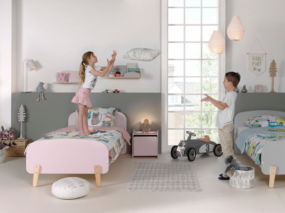 Dětská postel VIPACK FURNITURE Kiddy růžová 200x90 cm - obrázek 5
