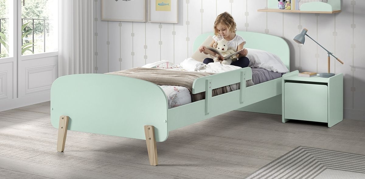 Dětská postel VIPACK FURNITURE Kiddy mátová 200x90 cm - obrázek 2