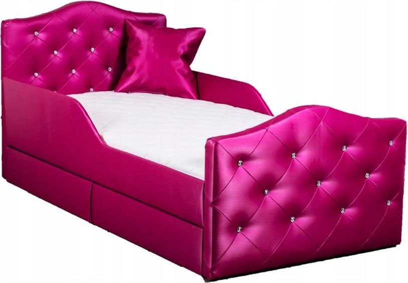 Dětská postel Ourbaby Princess růžová 200x90 cm - obrázek 1