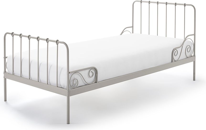 Dětská postel VIPACK FURNITURE Alice šedá 200x90 cm - obrázek 3