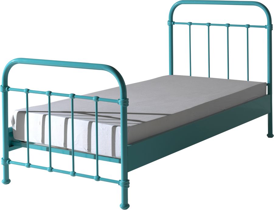 Dětská postel VIPACK FURNITURE New York mátová 200x90 cm - obrázek 2