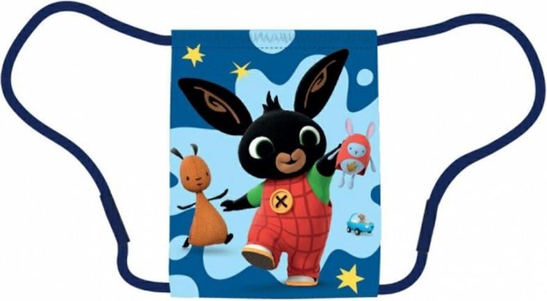 Setino · Sáček na přezůvky Zajíček Bing Bunny - modrý - obrázek 2