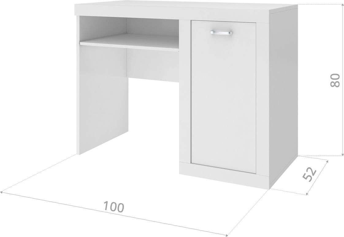Dětský pokoj Filip - bílo-šedý postel + úložný prostor 180x80 cm - obrázek 12