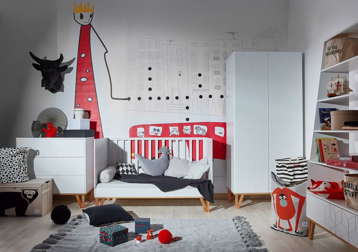 Dětský pokoj Toteme Cube přebalovací nástavec - obrázek 2