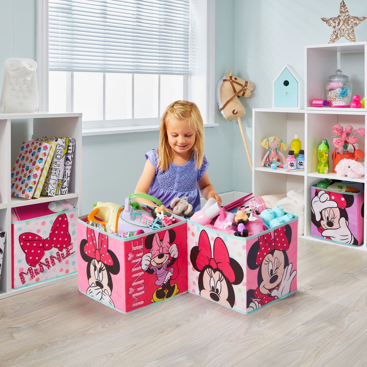 Čtyři úložné boxy - Minnie Mouse - obrázek 3