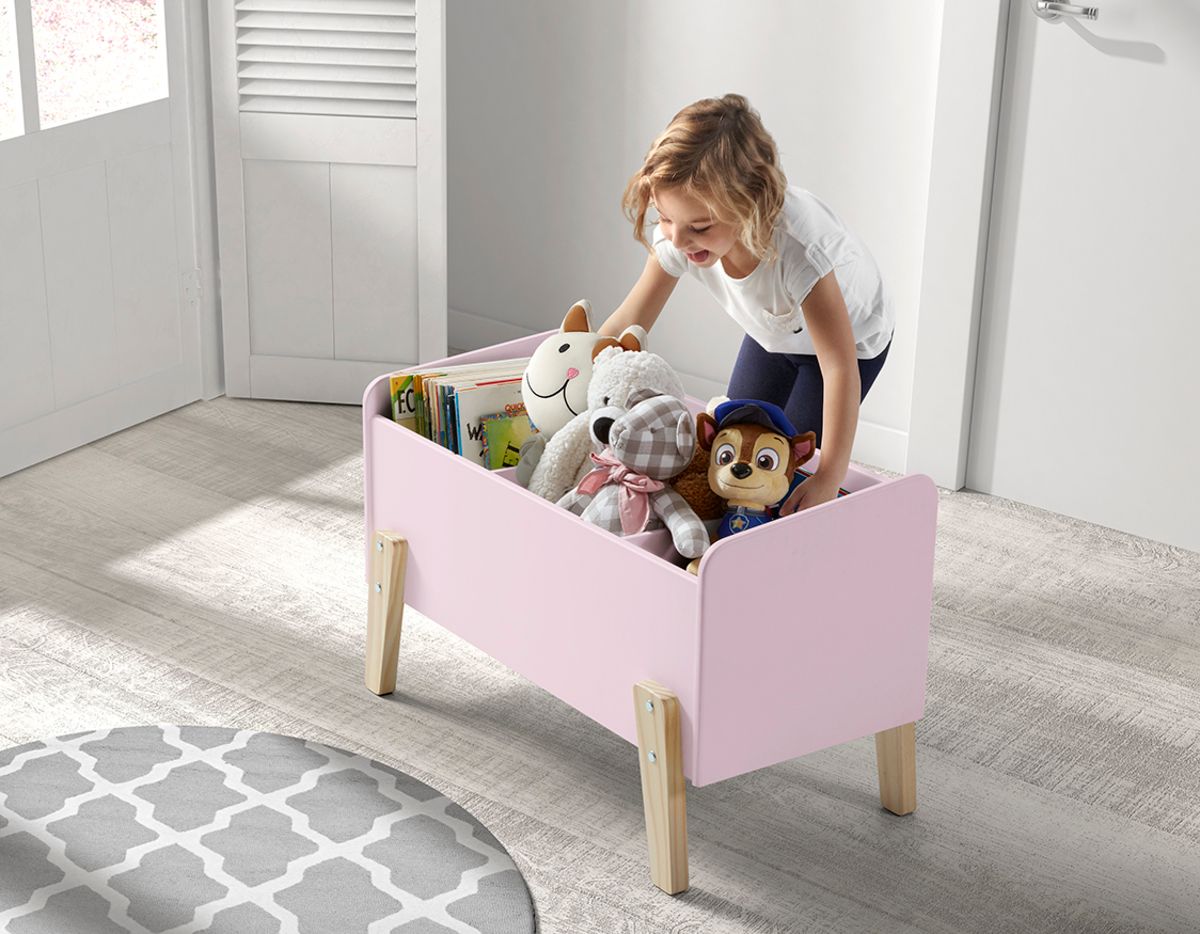 Úložný box Kiddy růžový - obrázek 1