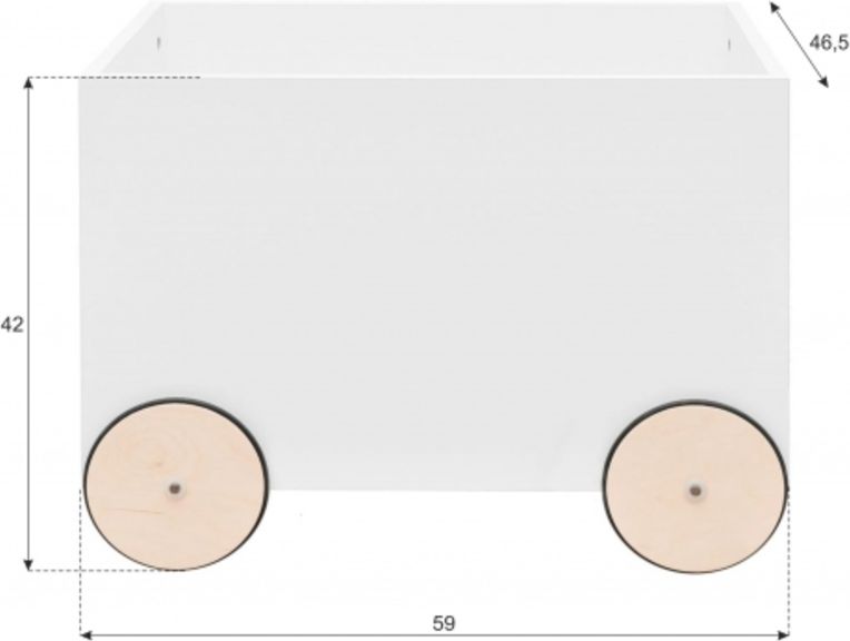 Úložný box na kolečkách Lotti - obrázek 2