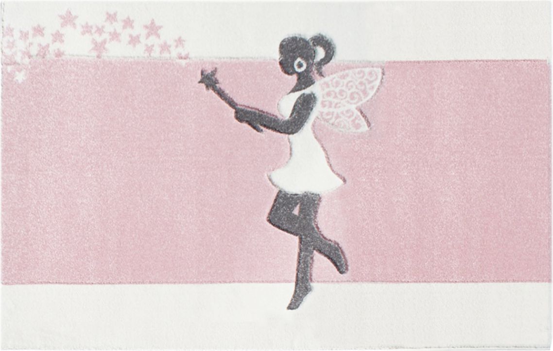 Koberec LIVONE Fairy 18222-0 obdélník 120x180 cm bílá růžová - obrázek 1